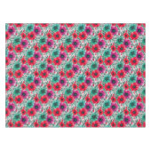 Bloemen rustieke mode retro patroon tafelkleed (Voorkant (Horizontaal))