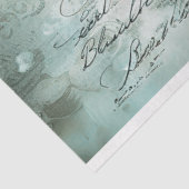  Bloemen Salie Groene Pioenrozen Decoupage Tissuepapier (Detail)