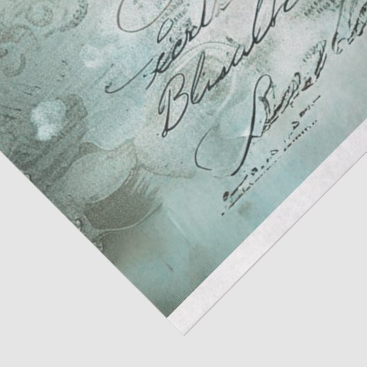  Bloemen Salie Groene Pioenrozen Decoupage Tissuepapier (Detail)