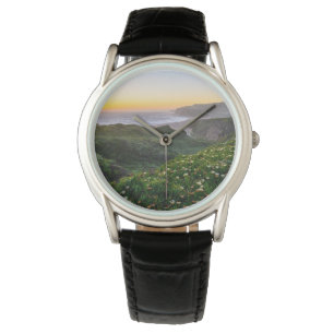 Bloemen Santa Cruz Californië Horloge