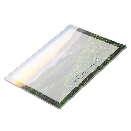 Bloemen | Santa Cruz Californië Notitieblok (Schuin)