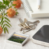 Bloemen | Santa Cruz Californië Sleutelhanger (Zijkant)