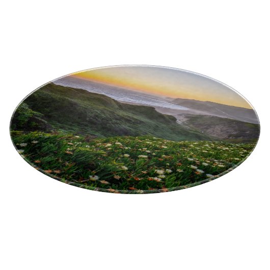 Bloemen | Santa Cruz Californië Snijplank (Hoek)