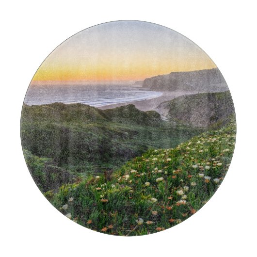 Bloemen | Santa Cruz Californië Snijplank (Voorkant)