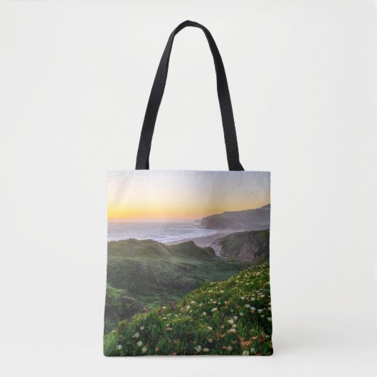 Bloemen | Santa Cruz Californië Tote Bag (Voorkant)