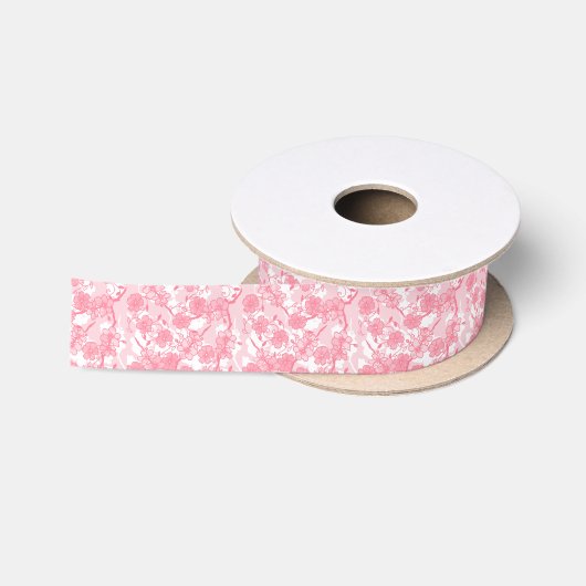 bloemen satijnen lint (Spoel)