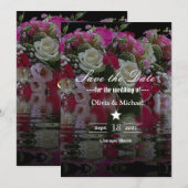 Bloemen Save The Date (Voorkant / Achterkant)