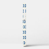 Bloemen Scandinavisch geometrisch retro behang Case-Mate iPhone Case (Achterkant / Links)