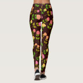 Bloemen Schattigee bloemen Patroon-20320 Leggings (Achterkant)