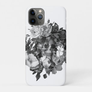  Bloemen Schedel Classic  Case-Mate iPhone Case
