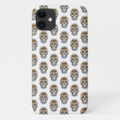 Bloemen Schedelpatroon Case-Mate iPhone Case (Achterkant)