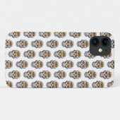 Bloemen Schedelpatroon  Case-Mate iPhone Case (Achterkant (horizontaal))