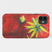 Bloemen Schilderen SE + iPhone 5/5S Hoesje (Achterkant (horizontaal))