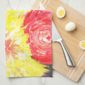 Bloemen Schilderij Theedoek (Quarter Fold)