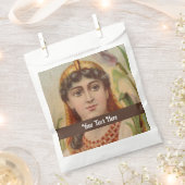 Bloemen schoonheden bedankzakje (Geknipt)