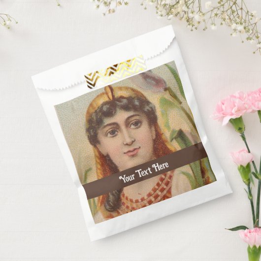 Bloemen schoonheden bedankzakje (Gezegeld)