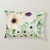 Bloemen schoonheid gooien kussen (Achterkant)