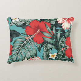 Bloemen schoonheid gooien kussen