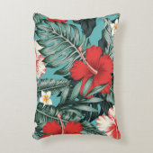 Bloemen schoonheid gooien kussen (Voorkant(Verticaal))