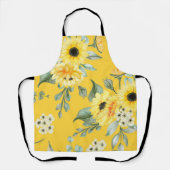 Bloemen schoonheid gooien kussen schort (Voorkant)