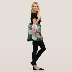 BLOEMEN SCHOONHEID NAAR WINKELEN TOTE BAG