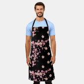 bloemen schort (Gedragen)