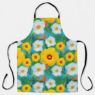 bloemen schort