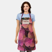 Bloemen Schort (Gedragen)