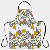 bloemen schort (Voorkant)