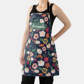 Bloemen Schort, Keuken, Bakken, Koken, Chef Schort (Insitu)