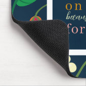 Bloemen Schrift 1 Petrus 5:7 Muismat (Hoek)