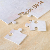 Bloemen & Schrift Jigsaw puzzel (Zijkant)