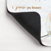 Bloemen & Schrift Muismat (Hoek)