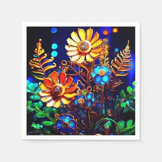 Bloemen Servet (Voorkant)
