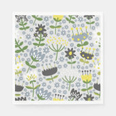 bloemen servet (Voorkant)