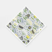 bloemen servet (Hoek)