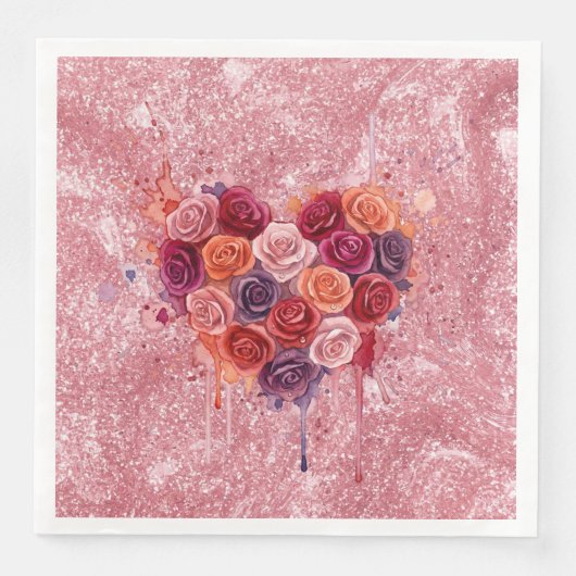 Bloemen Servet (Voorkant)