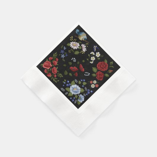 Bloemen Servet (Hoek)