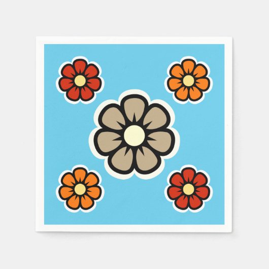 Bloemen Servet (Voorkant)