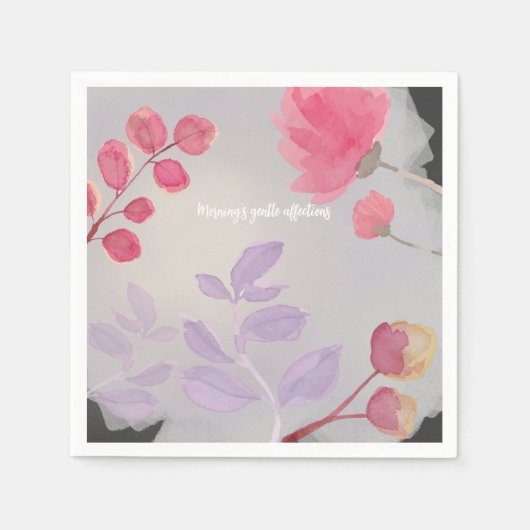 Bloemen Servet (Voorkant)