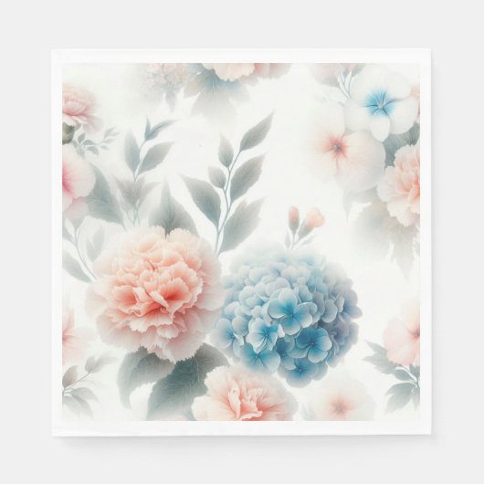 Bloemen Servet (Voorkant)