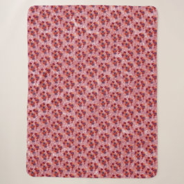 Bloemen Sherpa Deken