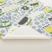 bloemen sherpa deken (3/4)