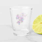 Bloemen Shot Glas (Achterkant)