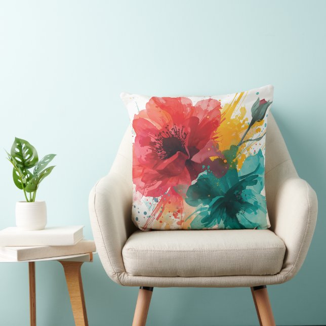 Bloemen Sierkussen-Kussen voor Moderne Home Decor Kussen (Stoel)