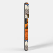  Bloemen Sinaasappel Blauw Cream Boho Wildbloemen Case-Mate iPhone Case (Achterkant / Rechts)