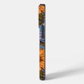  Bloemen Sinaasappel Blauw Cream Boho Wildbloemen Case-Mate iPhone Case (Achterkant / Links)