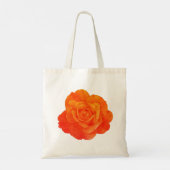 Bloemen Sinaasappel Roos Bruidsmeisje Gift Favorie Tote Bag (Achterkant)