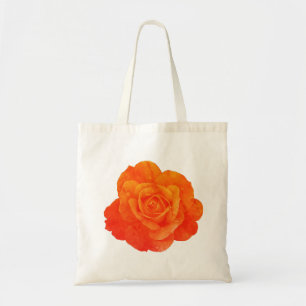 Bloemen Sinaasappel Roos Bruidsmeisje Gift Favorie Tote Bag