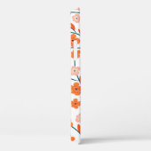Bloemen Sinaasappels pastel wit naadloos Case-Mate iPhone Case (Achterkant / Rechts)